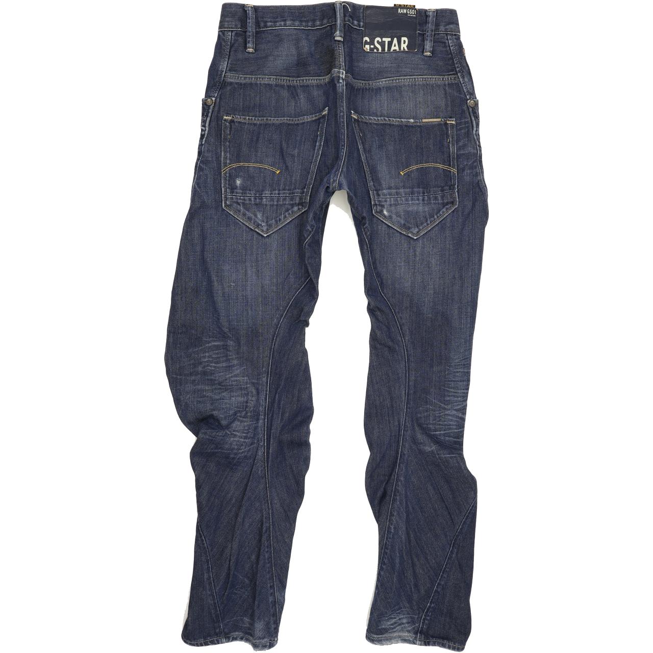 G-Star Arc 3D Men Blue Tapered Loose Jeans W28 L32