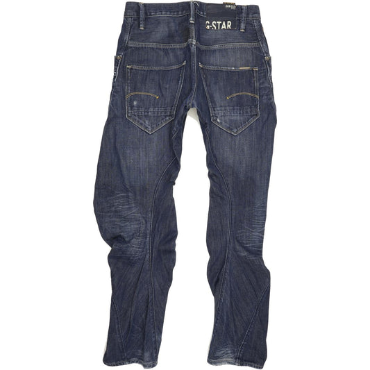 G-Star Arc 3D Men Blue Tapered Loose Jeans W28 L32