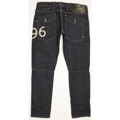 G-Star Elwood Men Blue Straight Regular Jeans W32 L29
