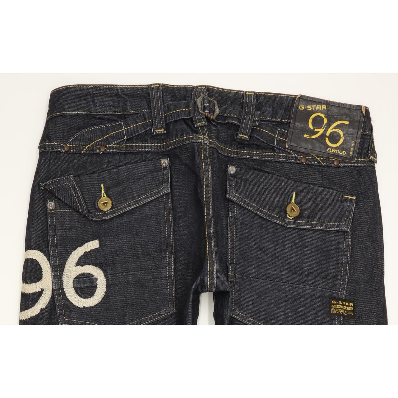 G-Star Elwood Men Blue Straight Regular Jeans W32 L29
