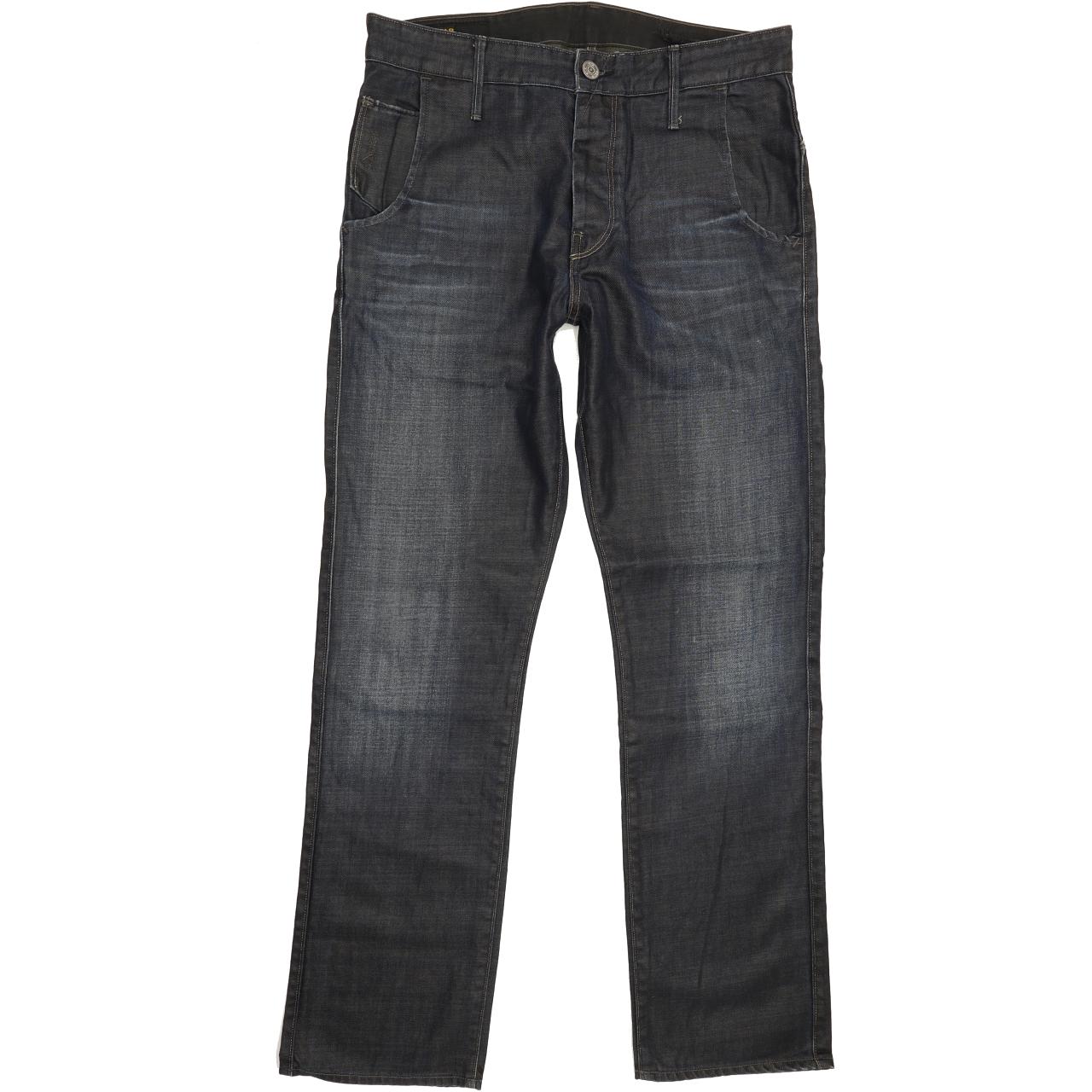 G-Star Men Blue Straight Regular Jeans W33 L31