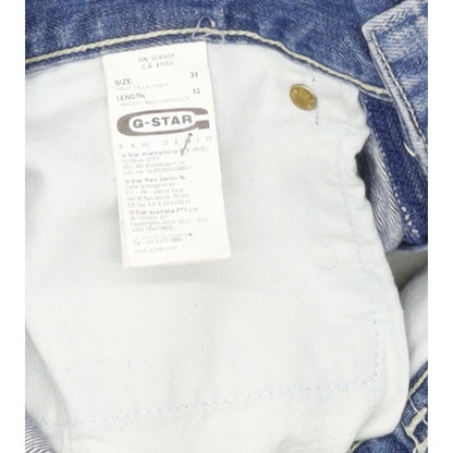 G-Star Coder Men Blue Straight Regular Jeans W32 L31