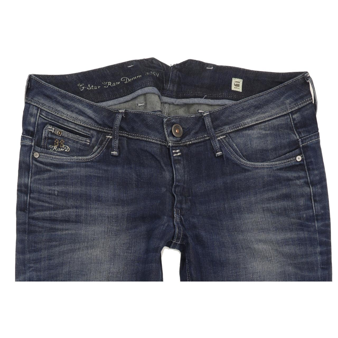 G-Star Colt Women Blue Skinny Slim Stretch Jeans W30 L32