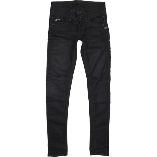 G-Star Lynn Women Navy Skinny Slim Stretch Jeans W26 L31