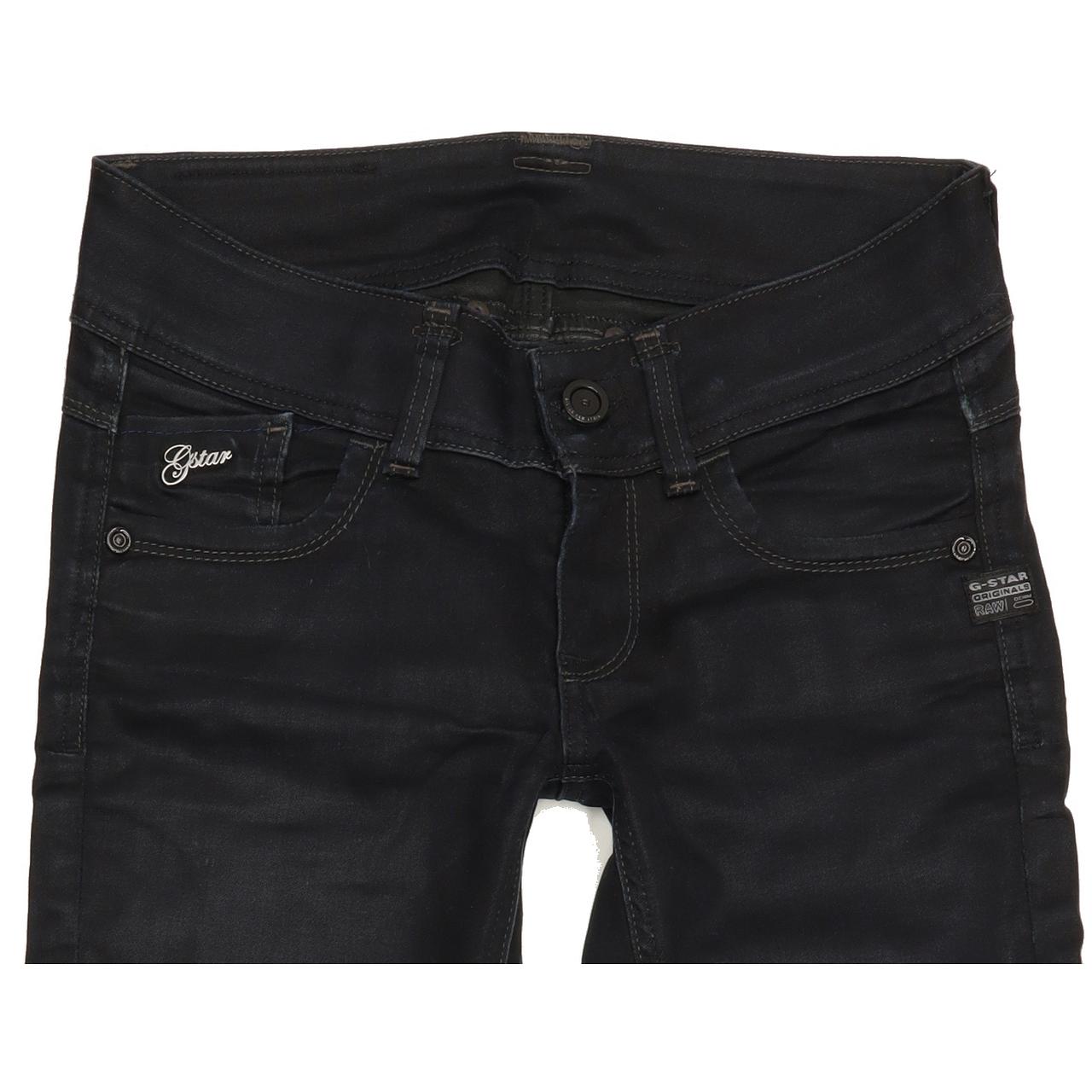 G-Star Lynn Women Navy Skinny Slim Stretch Jeans W26 L31