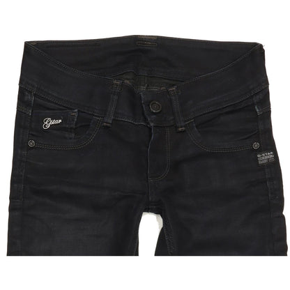 G-Star Lynn Women Navy Skinny Slim Stretch Jeans W26 L31