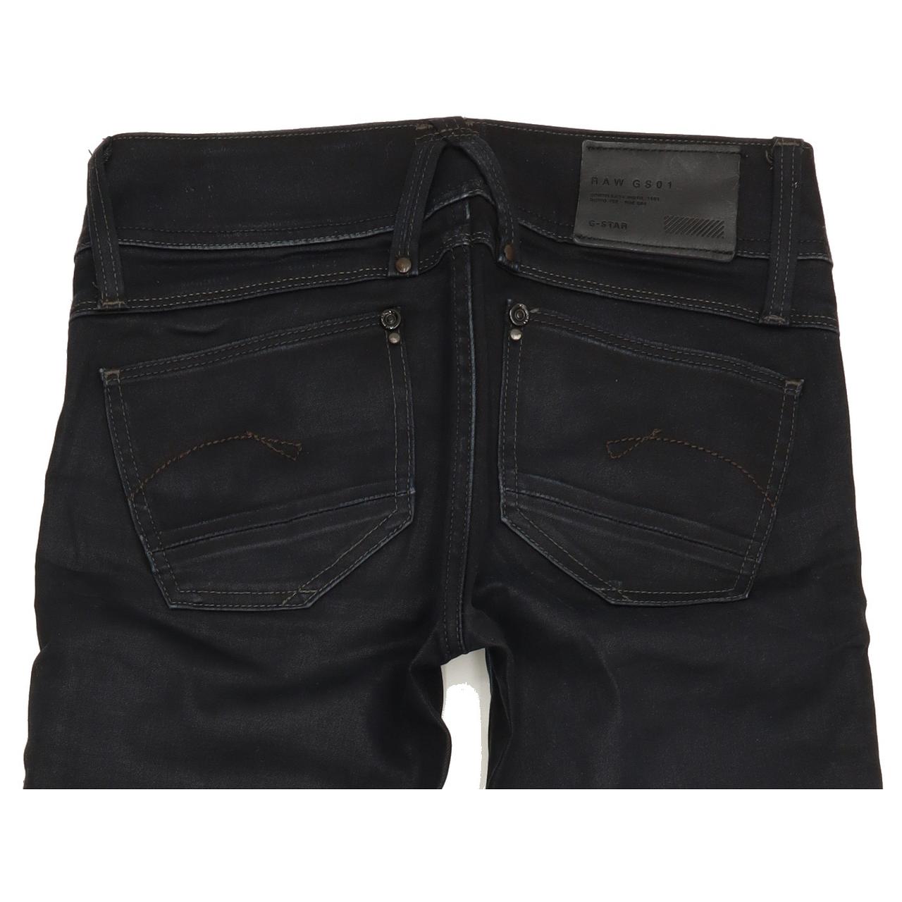G-Star Lynn Women Navy Skinny Slim Stretch Jeans W26 L31