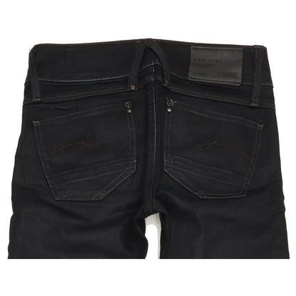 G-Star Lynn Women Navy Skinny Slim Stretch Jeans W26 L31