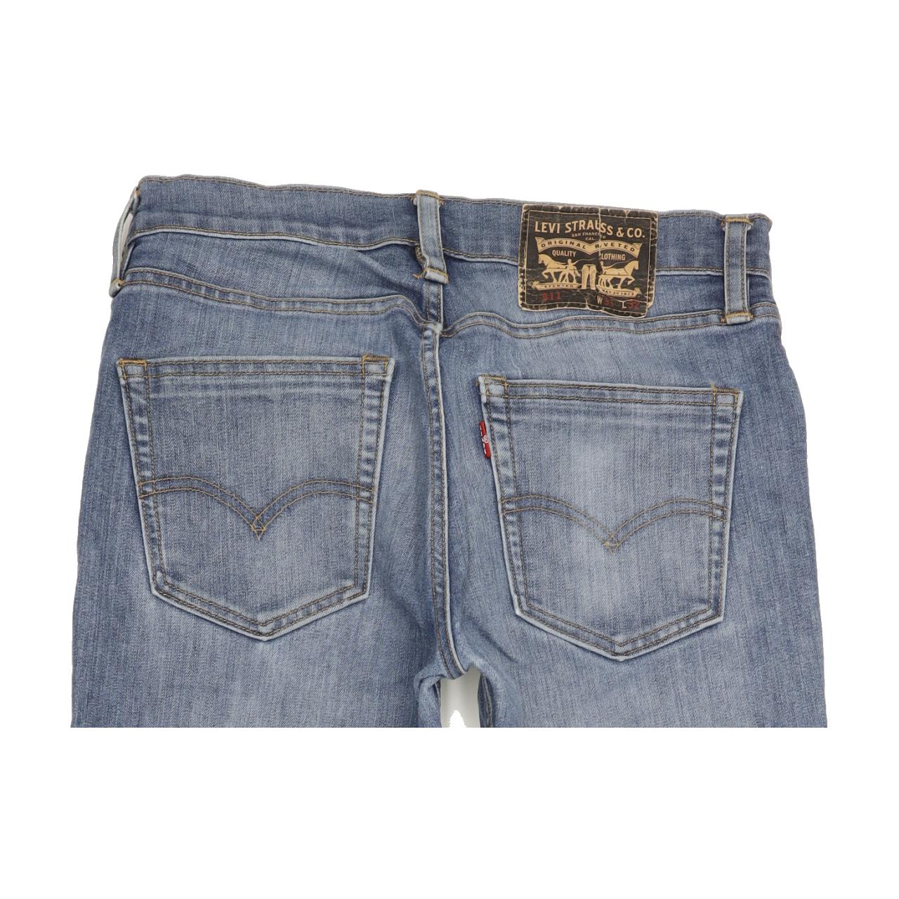 Levi's 511 Men Blue Straight Slim Jeans W31 L32