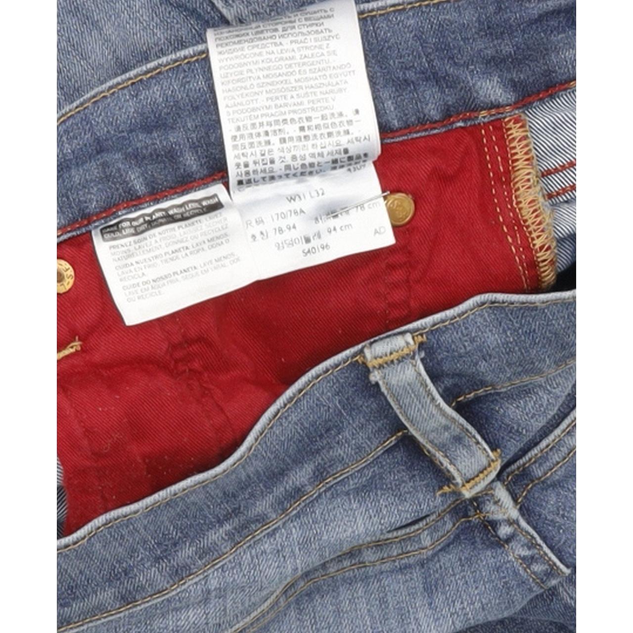 Levi's 511 Men Blue Straight Slim Jeans W31 L32