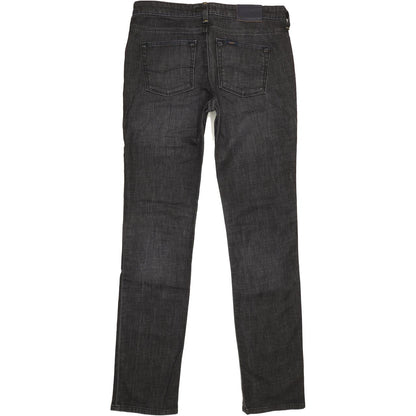 Lee Rice Women Charcoal Straight Regular Stretch Jeans W31 L33
