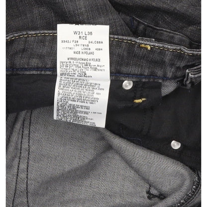 Lee Rice Women Charcoal Straight Regular Stretch Jeans W31 L33