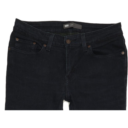 Levi's Women Black Skinny Regular Stretch Jeans W30 L28