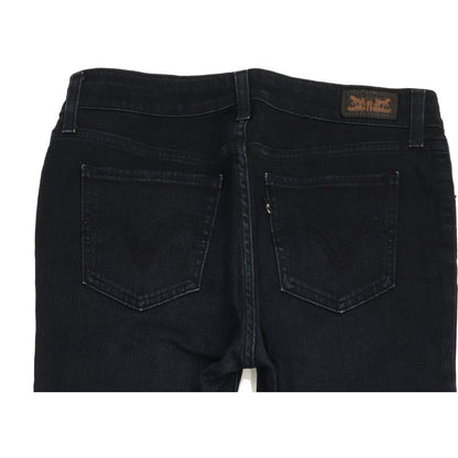 Levi's Women Black Skinny Regular Stretch Jeans W30 L28