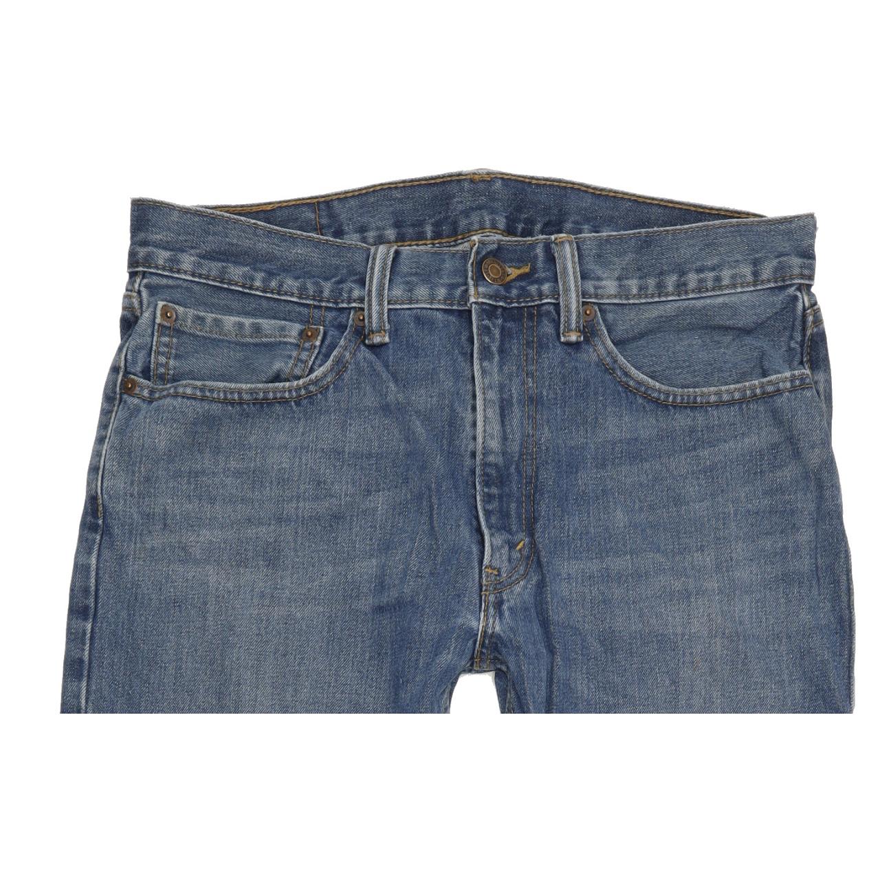 Levi's 505 Men Blue Straight Regular Jeans W34 L33