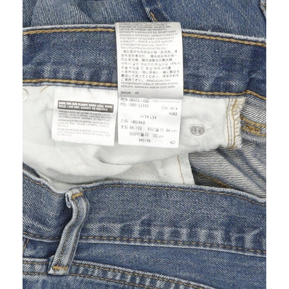 Levi's 505 Men Blue Straight Regular Jeans W34 L33