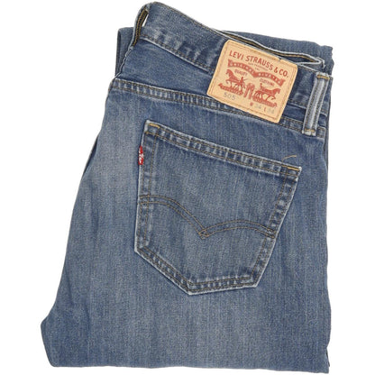 Levi's 505 Men Blue Straight Regular Jeans W34 L33