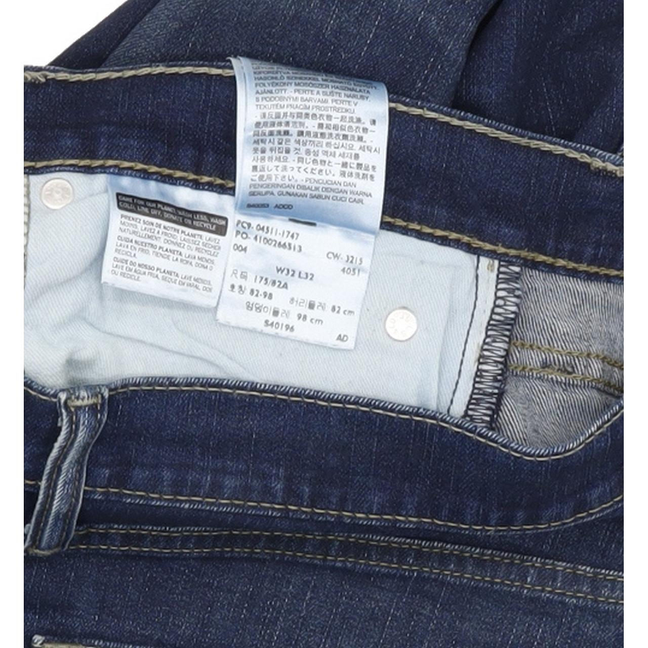 Levi's 511 Men Blue Straight Slim Stretch Jeans W32 L31
