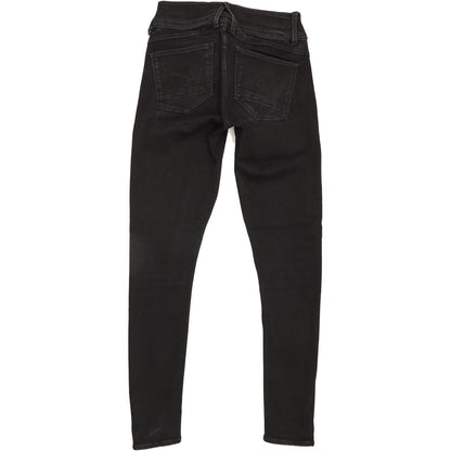 G-Star Lynn d-mid Women Black Skinny Slim Stretch Jeans W27 L28