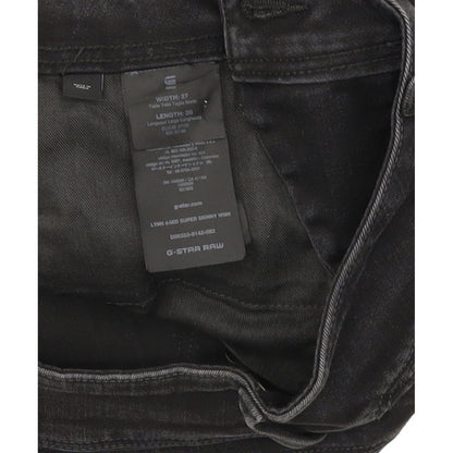 G-Star Lynn d-mid Women Black Skinny Slim Stretch Jeans W27 L28