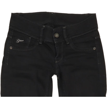 G-Star Lynn Women Black Skinny Slim Stretch Jeans W24 L32