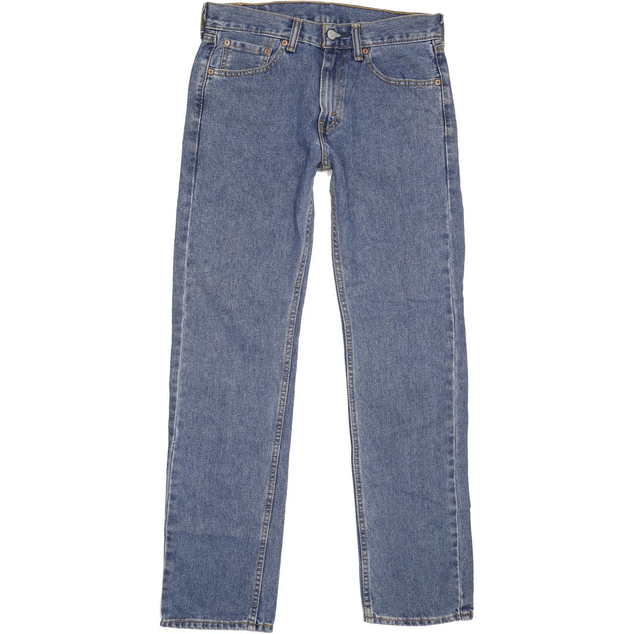 Levi's 505 Men Blue Straight Regular Jeans W29 L32