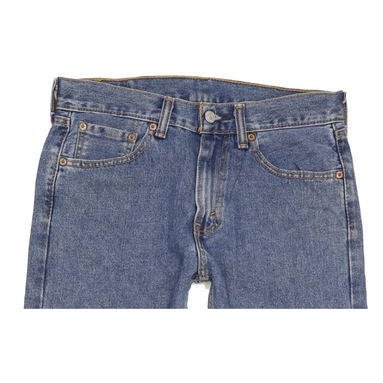 Levi's 505 Men Blue Straight Regular Jeans W29 L32