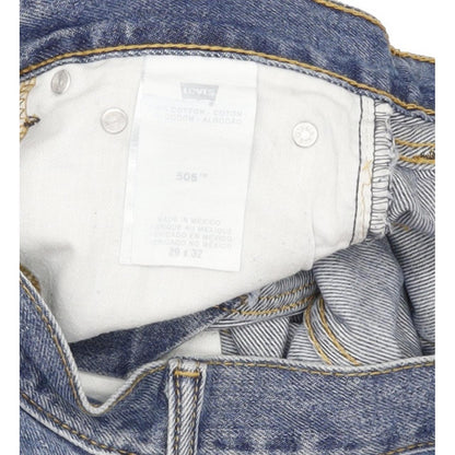 Levi's 505 Men Blue Straight Regular Jeans W29 L32