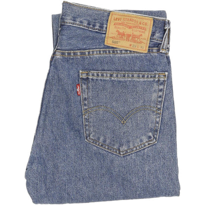 Levi's 505 Men Blue Straight Regular Jeans W29 L32