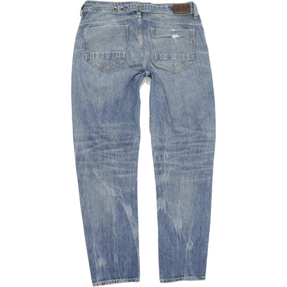 G-Star Midge Women Blue Straight Regular Boyfriend Jeans W29 L32
