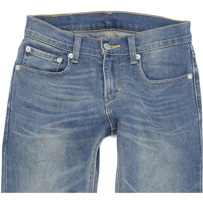 Levi's 510 Men Blue Skinny Slim Stretch Jeans W26 L28