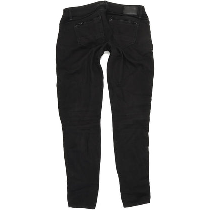 G-Star Midge Zip Women Black Skinny Slim Stretch Jeans W27 L30
