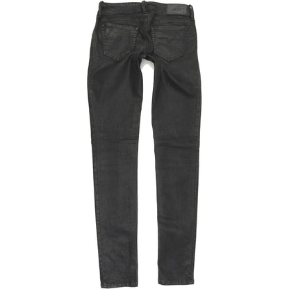 Diesel Grupe 0807V Women Black Skinny Slim Stretch Jeans W25 L32