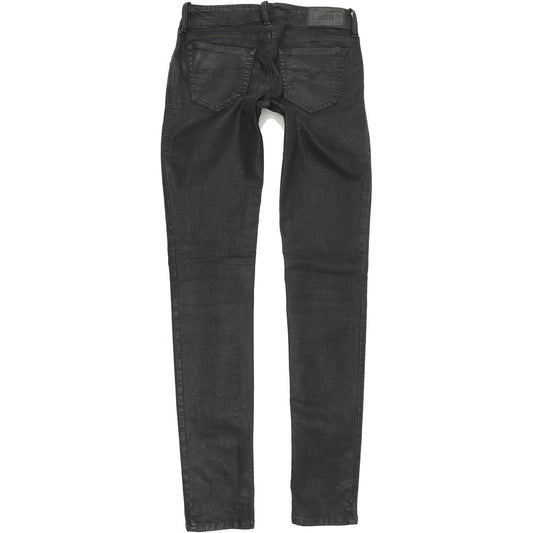 Diesel Grupe 0807V Women Black Skinny Slim Stretch Jeans W25 L32