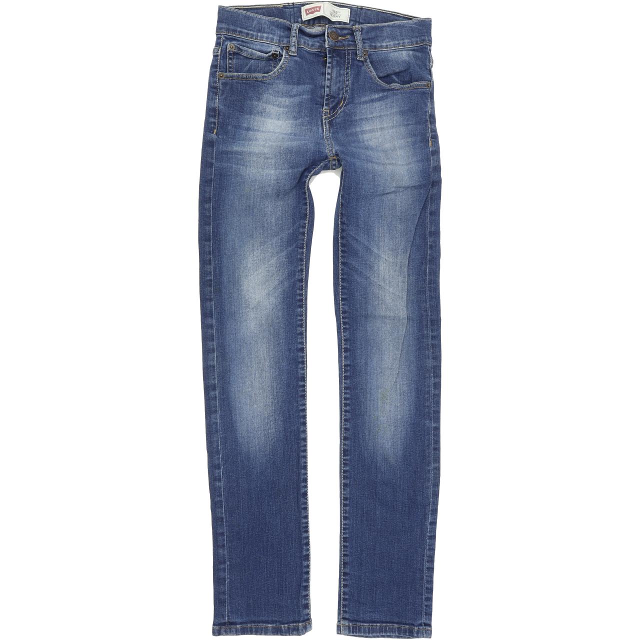 Levi's 510 Kids Blue Skinny Slim Stretch Jeans W24 L27