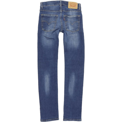 Levi's 510 Kids Blue Skinny Slim Stretch Jeans W24 L27