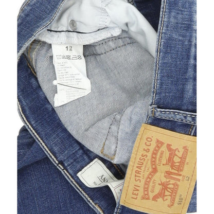 Levi's 510 Kids Blue Skinny Slim Stretch Jeans W24 L27