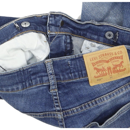 Levi's 510 Kids Blue Skinny Slim Stretch Jeans W24 L27