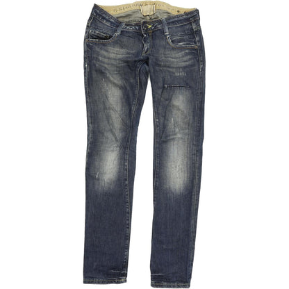 G-Star Radar Narrow Women Blue Straight Slim Jeans W29 L34