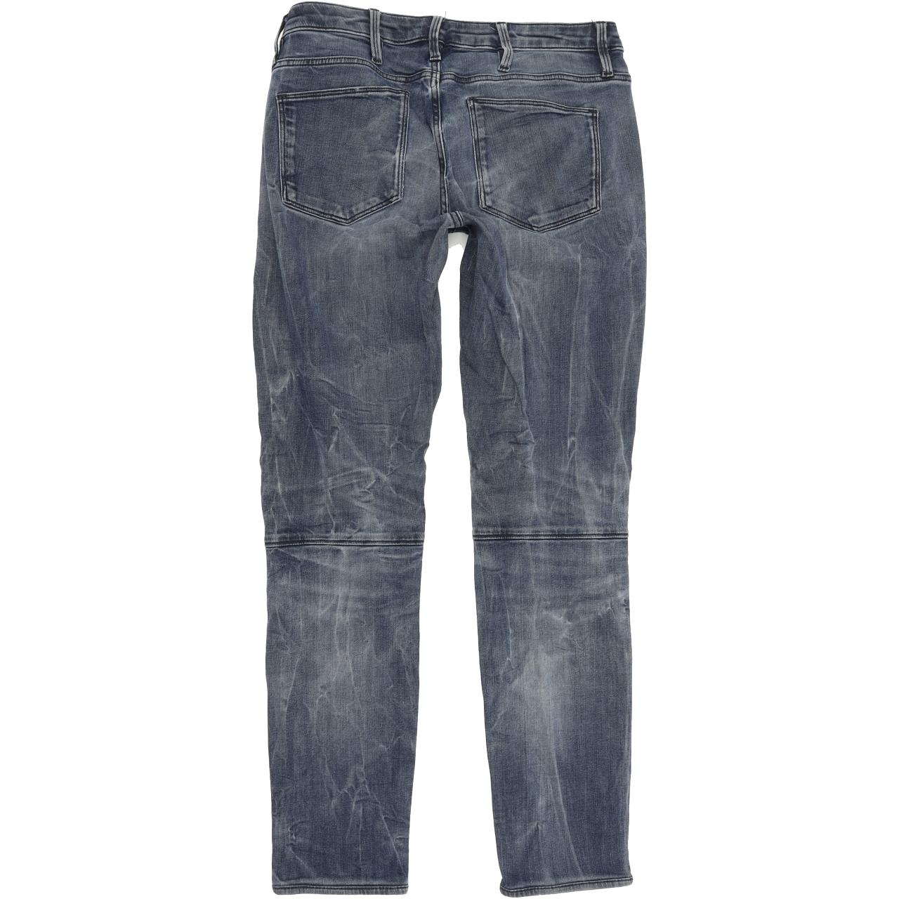 G-Star 5620 Custom Women Blue Skinny Slim Stretch Jeans W27 L28