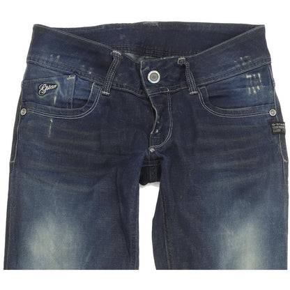 G-Star Lynn Women Blue Skinny Slim Stretch Jeans W27 L32