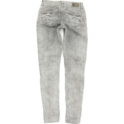 G-Star Women Grey Skinny Slim Stretch Jeans W29 L32
