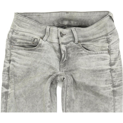 G-Star Women Grey Skinny Slim Stretch Jeans W29 L32