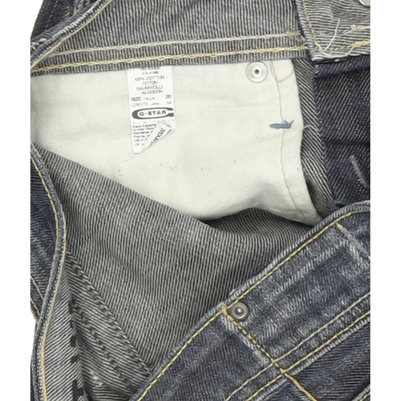 G-Star Core Women Blue Straight Regular Jeans W26 L32