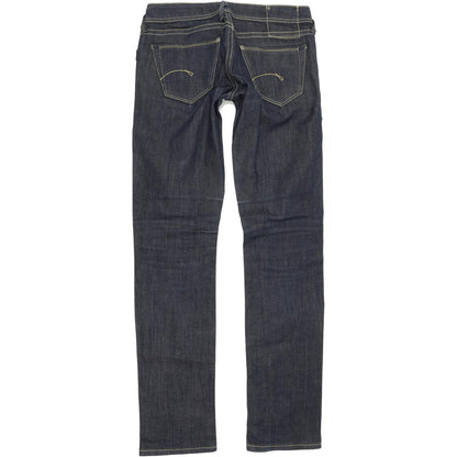 G-Star Women Blue Straight Regular Jeans W27 L32