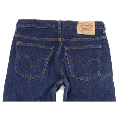 Levi's 508 Men Blue Tapered Regular Jeans W33 L30