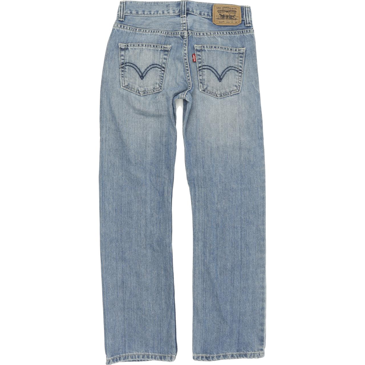 Levi's 514 Kids Blue Straight Slim Jeans W25 L25