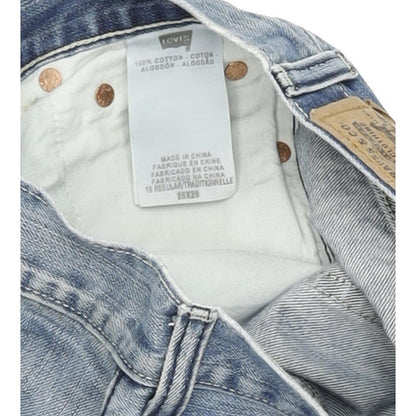 Levi's 514 Kids Blue Straight Slim Jeans W25 L25