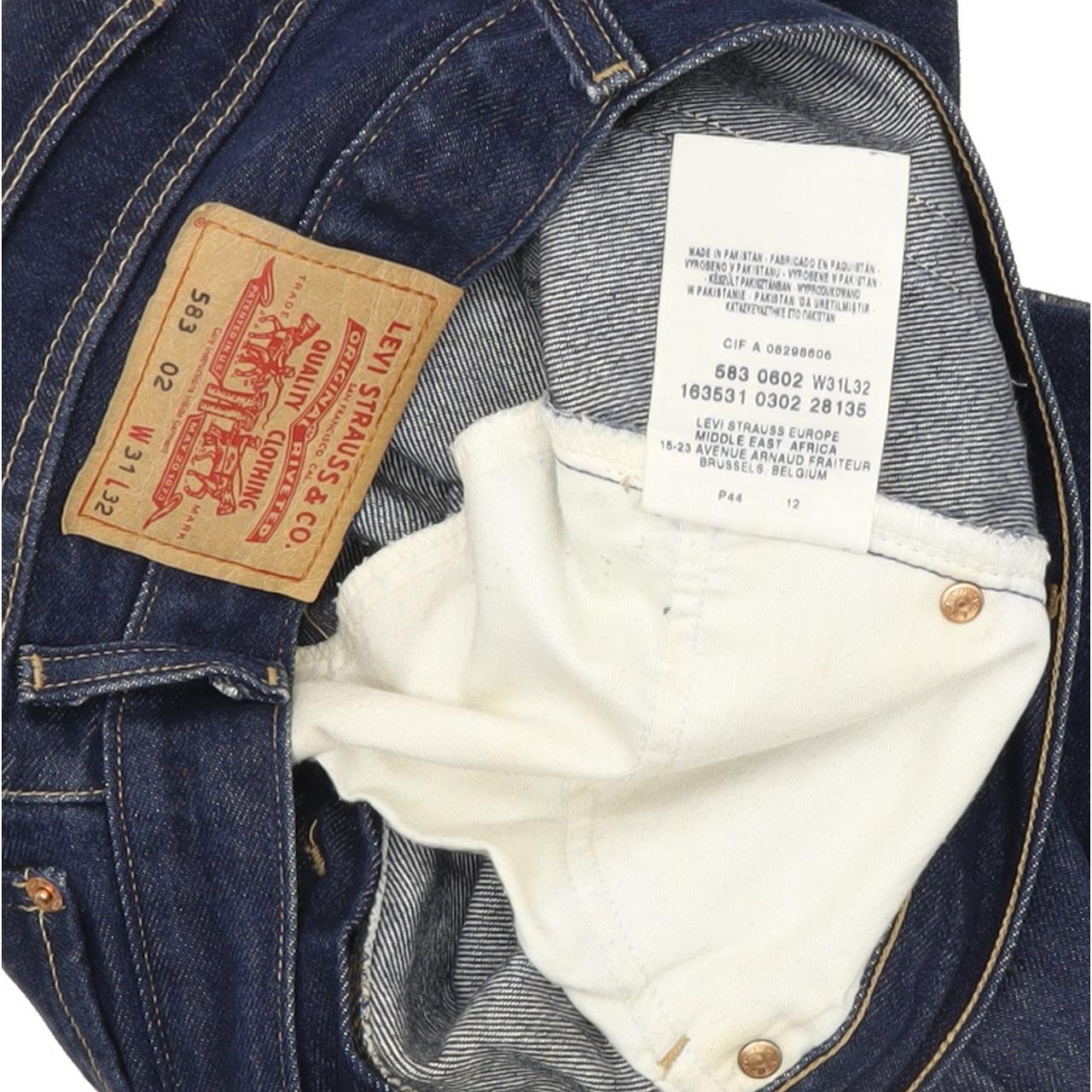 Levi's 583 Men Blue Straight Regular Jeans W31 L28