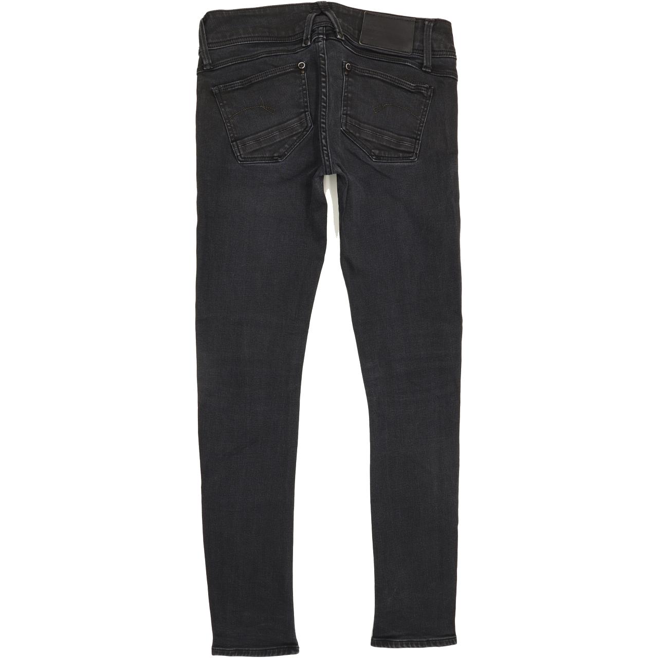 G-Star Lynn Women Black Skinny Slim Stretch Jeans W27 L29
